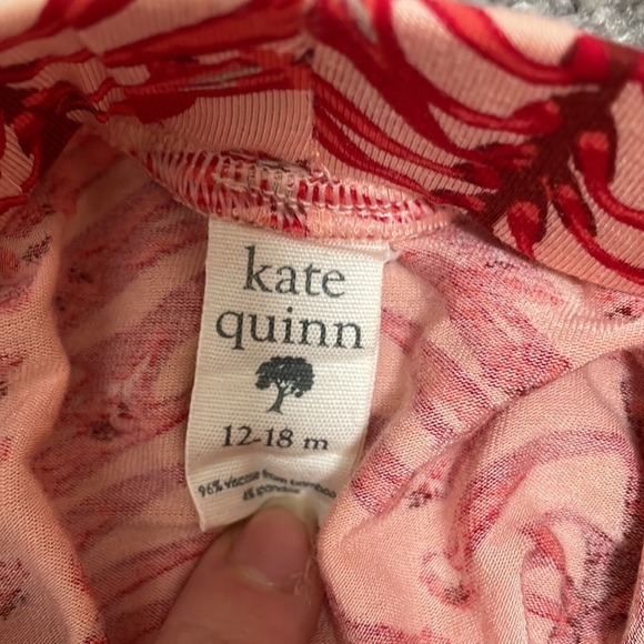 Kate Quinn Short Sleeve Double Ruffle Top & Bloomer Set- Red Vine Stripe 🌟HP🌟 - Picture 10 of 11